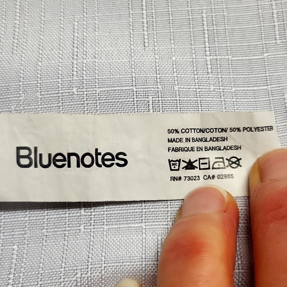 Bluenotes Large t-shirt SHORT SLEEVE for men, White & Grey, 1 front chest pocket - Picture 10 of 10